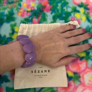 Sezane Amandine Bracelet Lilac